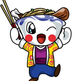沖縄そばスタンプラリーのキャラクター